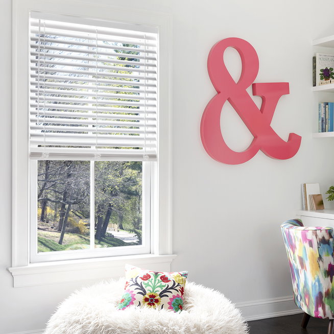 Stores en similibois classiques sans fil