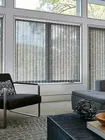 Stores verticaux en tissu