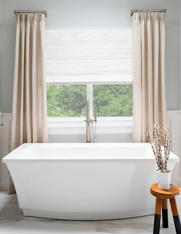 Rideaux plis français