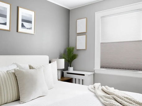 Habillages de fenêtre pour chambre à coucher