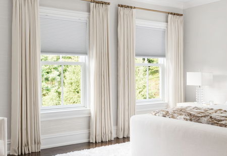 Rideaux sur mesure pour grandes fenêtres