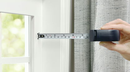 Mesure de la profondeur de la fenêtre