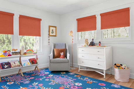 Stores et stores sûrs pour enfants pour la chambre des enfants