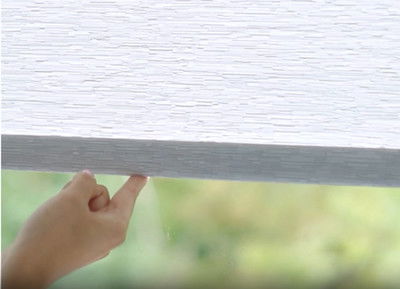 Stores en tissu et toiles de fenêtre faciles à soulever