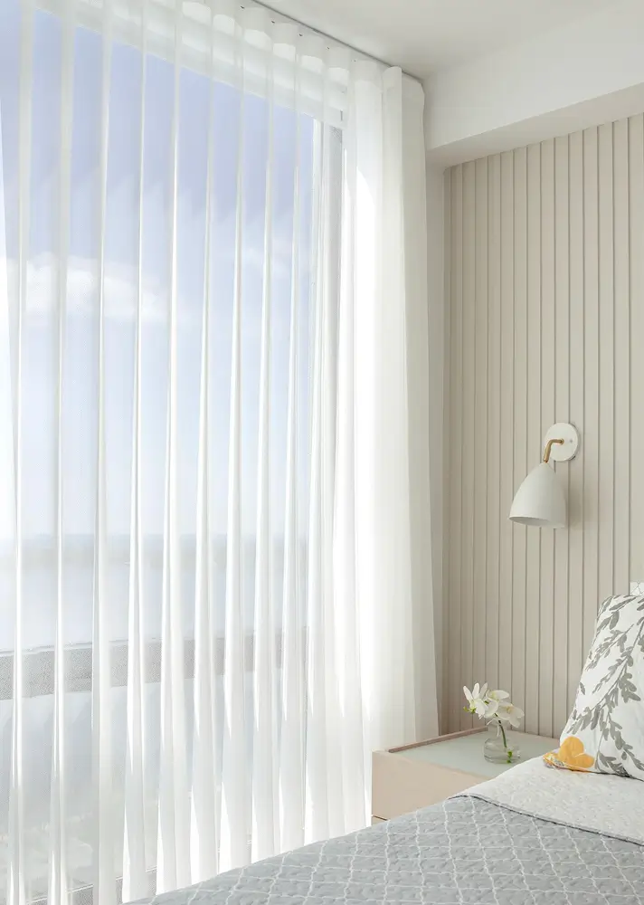 Stores diaphanes verticaux MelodyMC